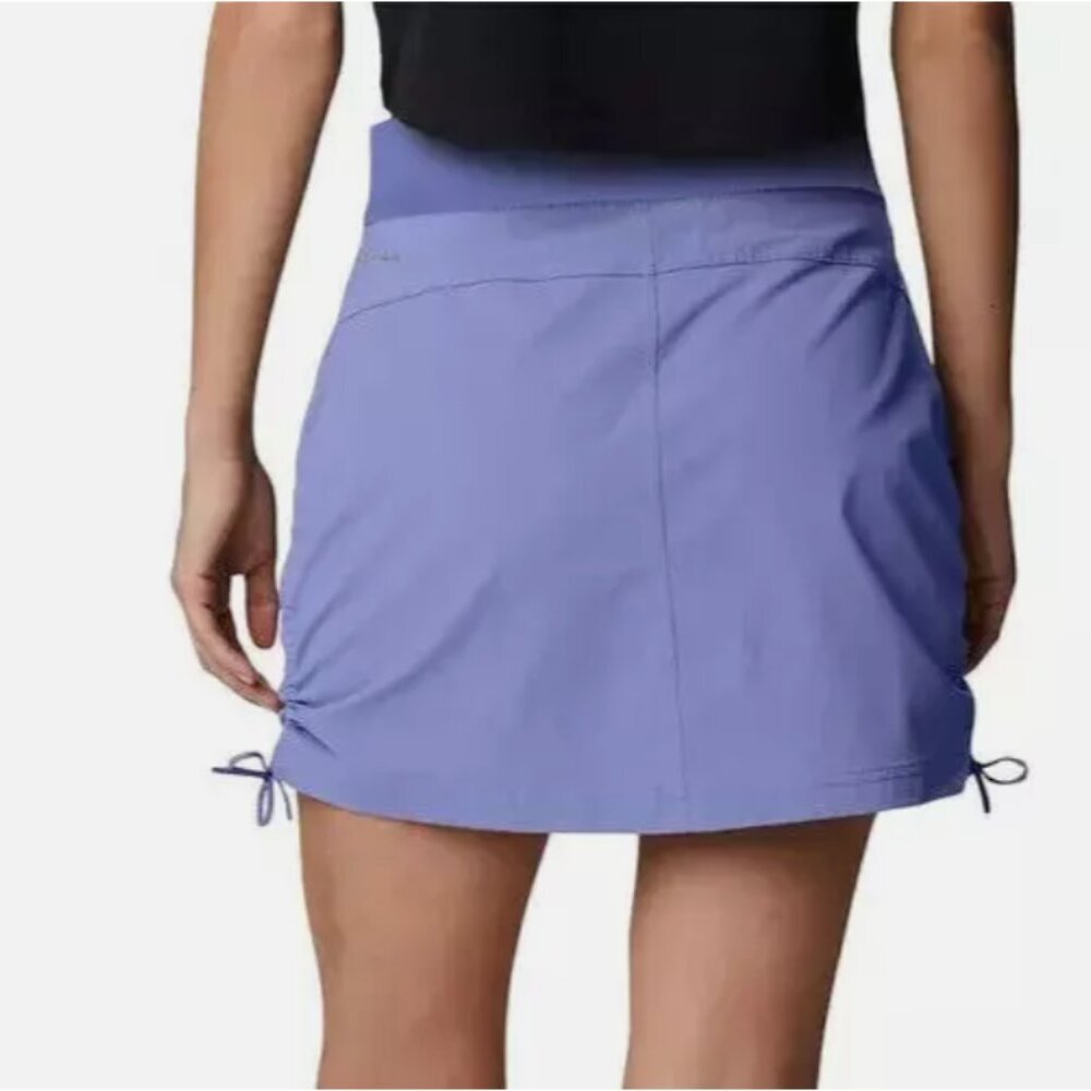 Columbia Women's Omni-Shade Active Fit Jupe-Short Skort, Purple - Picture 2 of 4